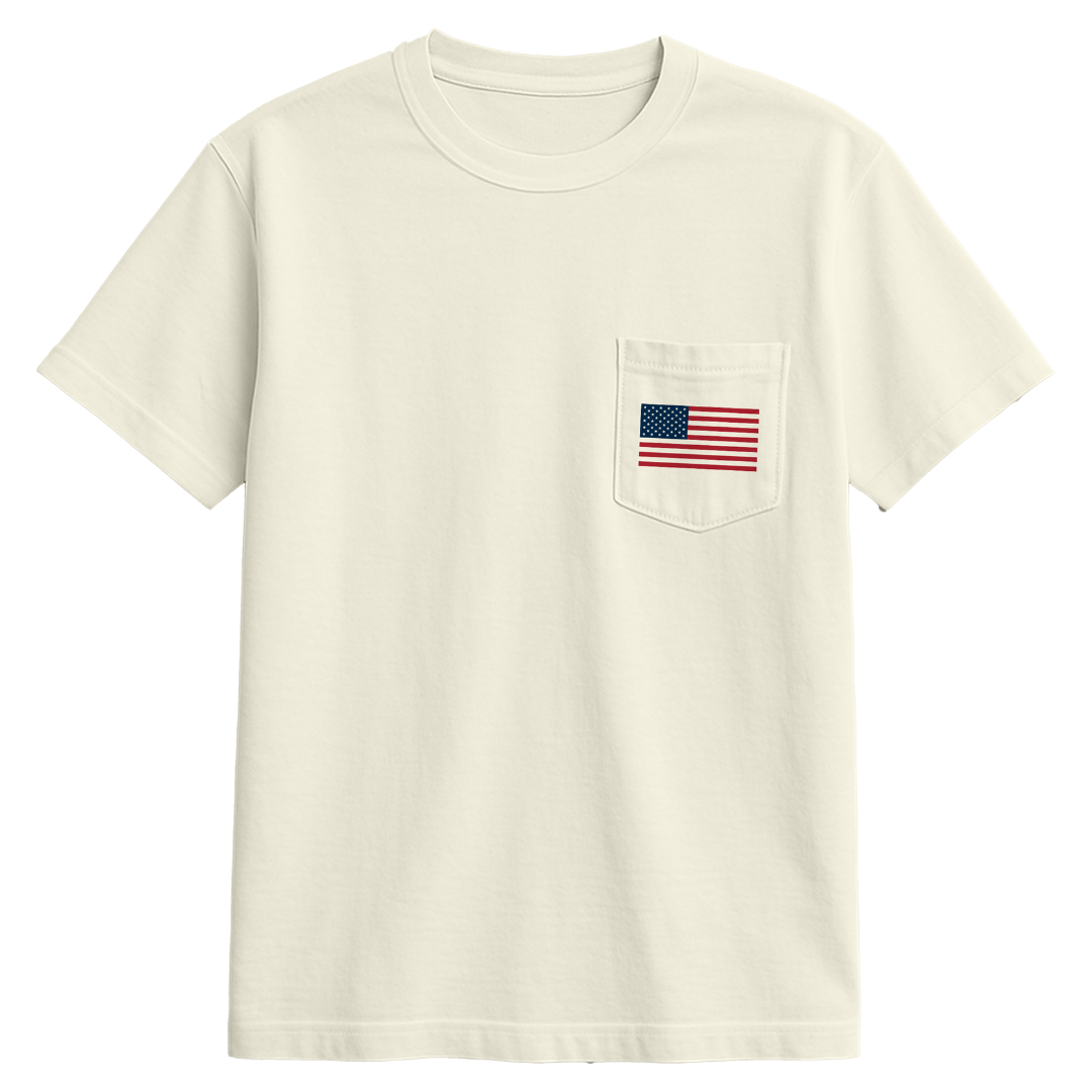America Golden Age Pocket Tee