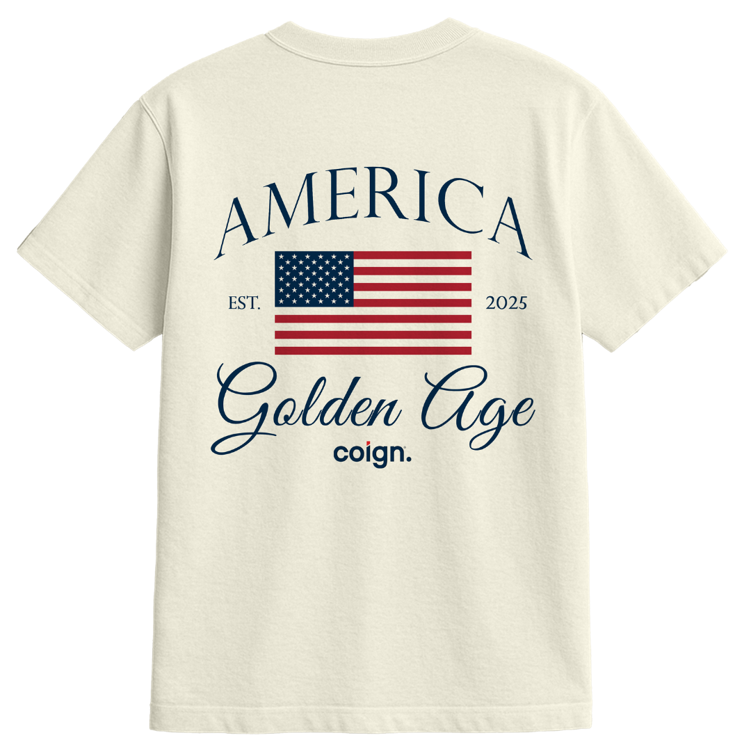 America Golden Age Pocket Tee