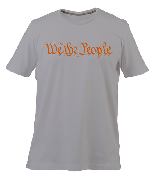 We The People Classic Tee (Tennessee Gray and Orange)