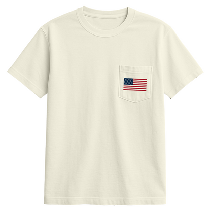 America Golden Age Pocket Tee