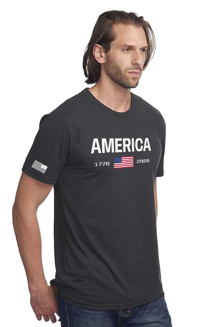 America 250 1776 - 2026 Tri True (Black Men)