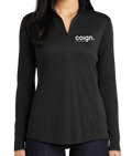 COIGN Investor Black  Quarter Zip