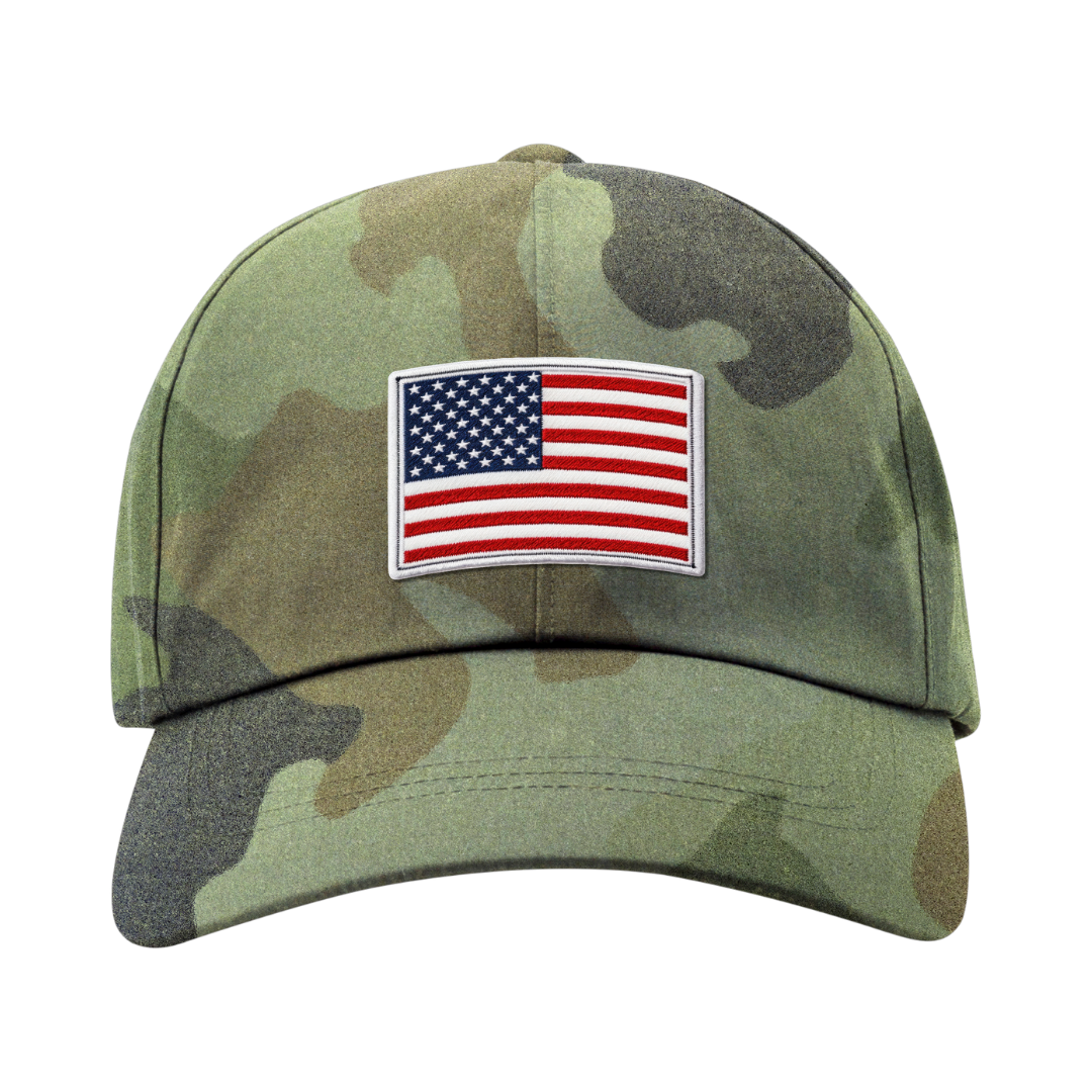 Embroidered USA Flag Hat