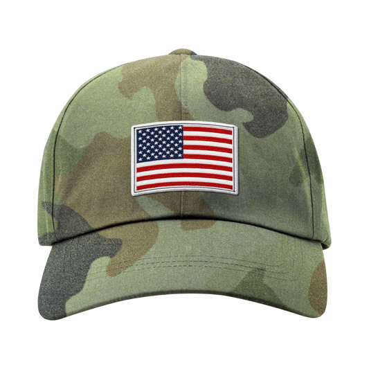 Embroidered USA Flag Hat