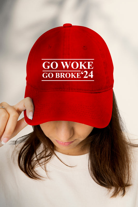 Go Woke Go Broke Hat