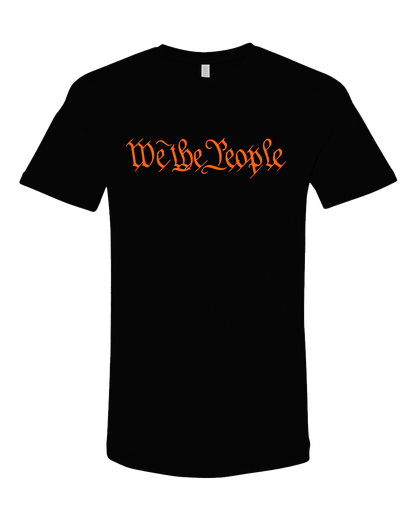We The People Classic Tee HALLOWEEN EDITION (BLACK & ORANGE)