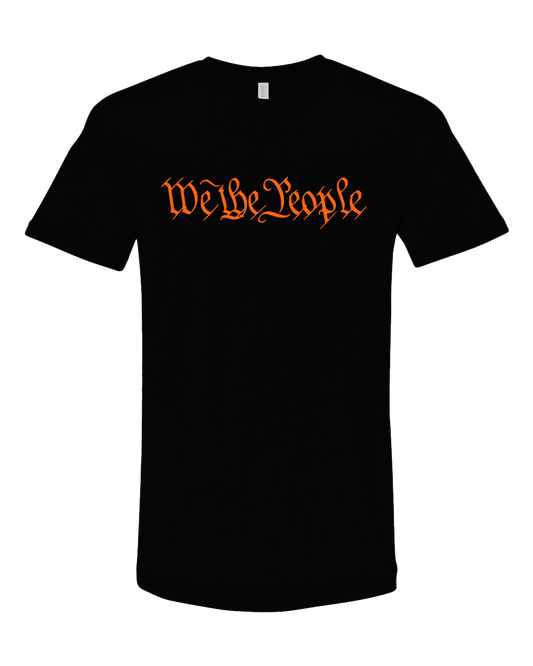 We The People Classic Tee HALLOWEEN EDITION (BLACK & ORANGE)