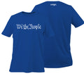 We The People Classic Tee (Blue and White)