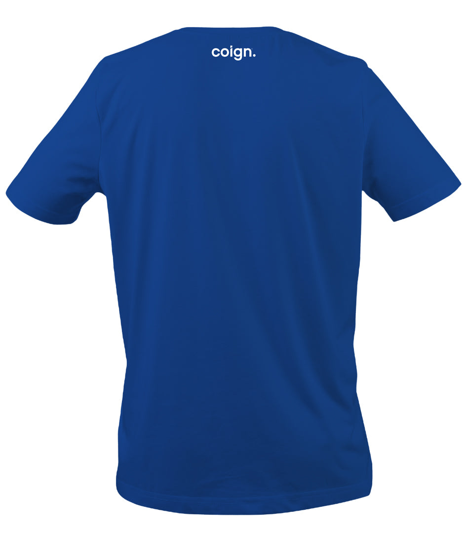 We The People Classic Tee (Blue and White)