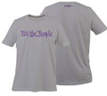 We The People Classic Tee (Gray and Purple)