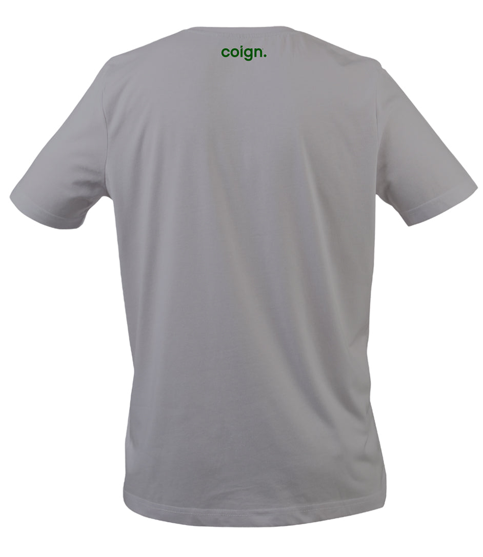 We The People Classic Tee (Grey with Darker Green)