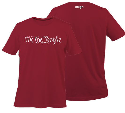 We The People Classic Tee (Mississippi - red and white)