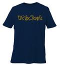 We The People Classic Tee (Navy with standard dome gold)