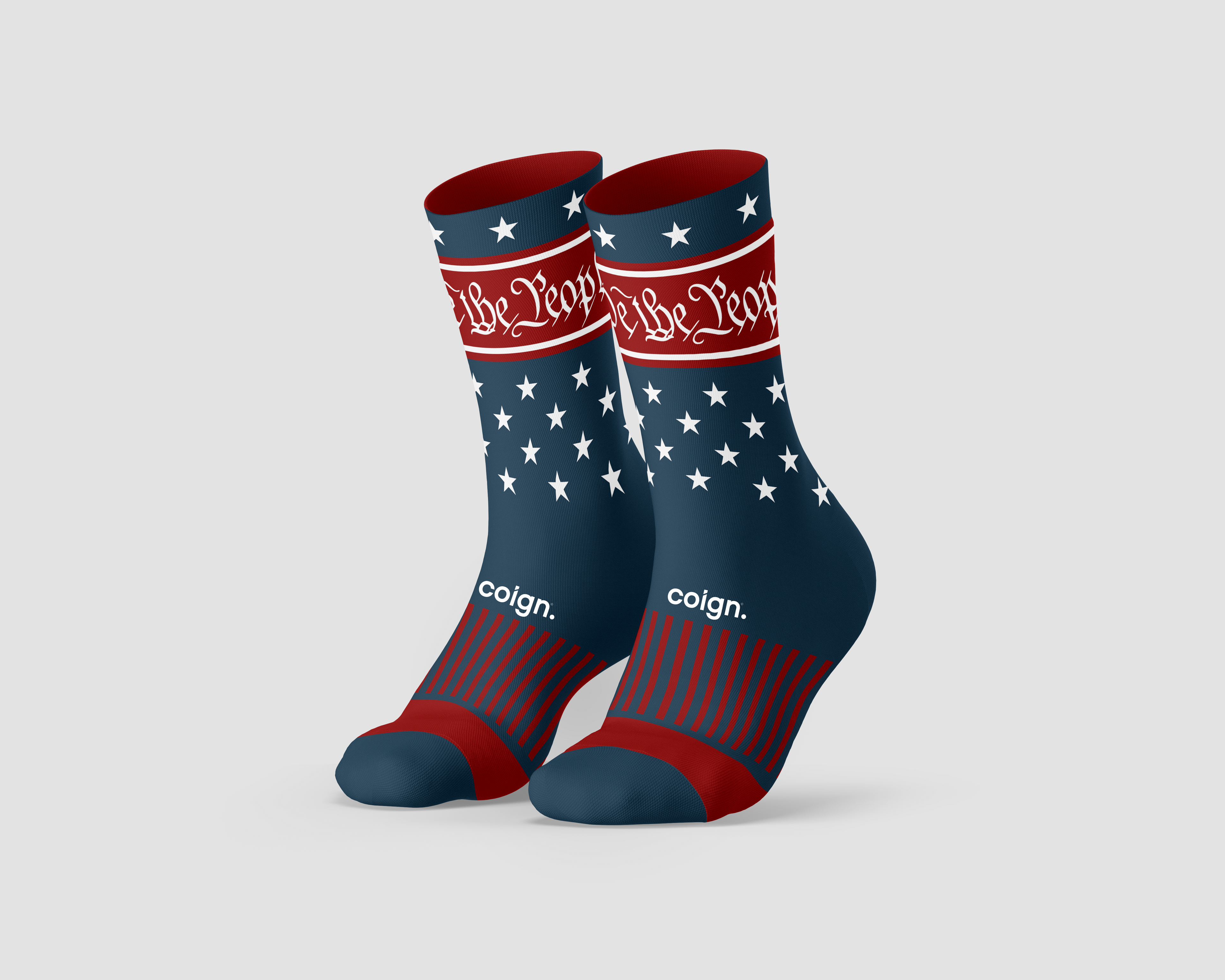 Coign We The People Holiday Socks