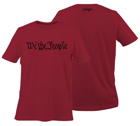 We The People Classic Tee (South Carolina - red and black)