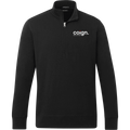 COIGN Investor Black Quarter Zip Sweater