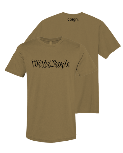 We The People Classic Tee HUNTING EDITION (Cayote Brown)