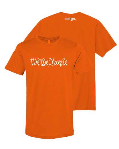 We The People Classic Tee HUNTING EDITION (Safety Orange)
