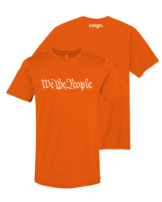 We The People Classic Tee HUNTING EDITION (Safety Orange)