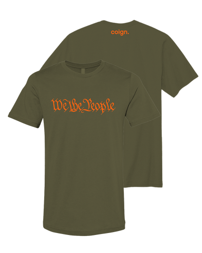 We The People Classic Tee HUNTING EDITION (Olive Dab Green)