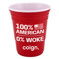 100% American reusable red party cup